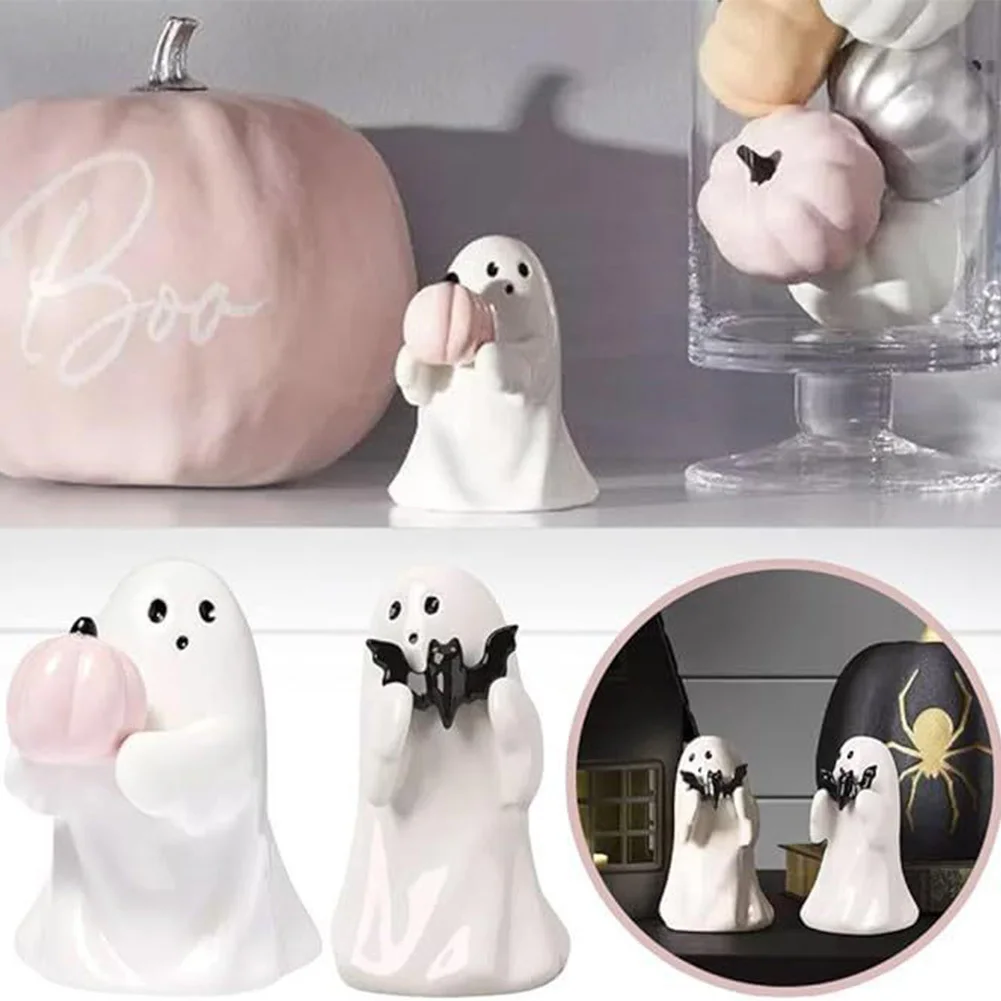 Halloween Specter Decorations Indoor Halloween Specter Statue Resin Specter Sculpture Ornaments For Halloween Home Party Decor