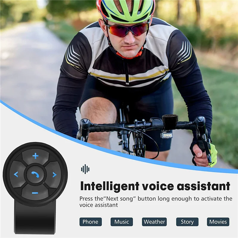 

FULL-Car Bluetooth Smart Remote Control With Strap IP67 Waterproof Controller For Car Bike Motorbike