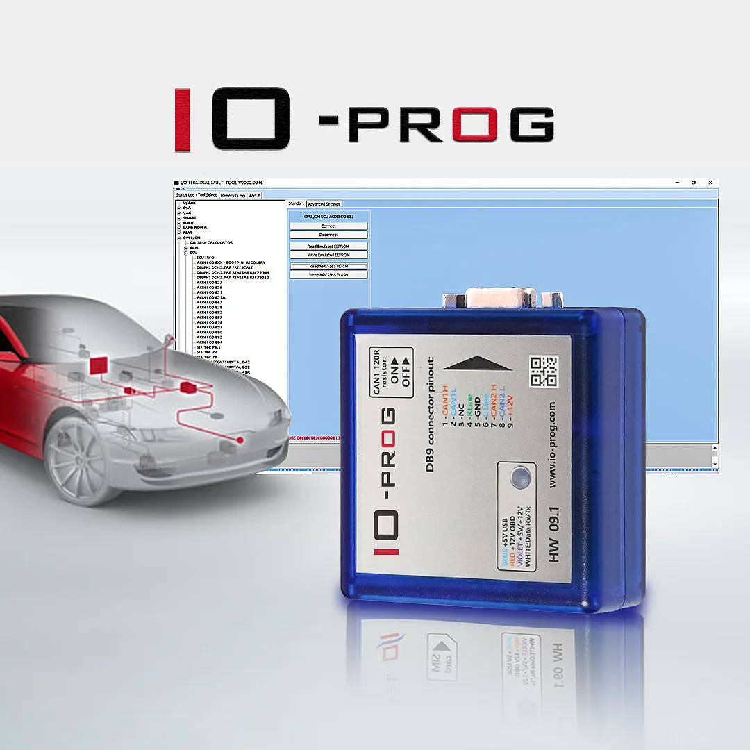 

For NEW PTM IO-PROG Programmer Power Upgrade Fault Code Diagnosis Tool