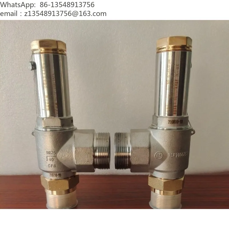 Low temperature stainless steel safety valve, DA22F-40P tank, pipeline pressure relief valve