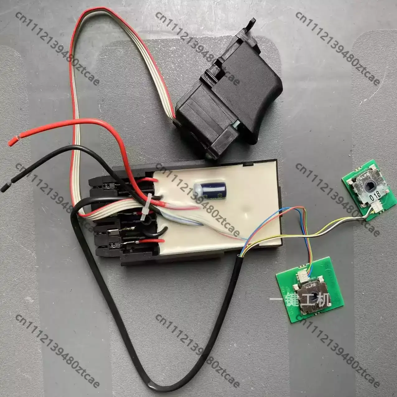 21.6V Main Control Switch Module Fit HDE 500-A22 Cordless Glue Dispenser Repair Replacement Parts
