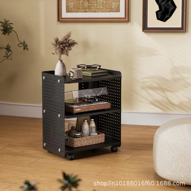 Mobile Printer Stand with Wheels Under Desk Storage Rack Multi Tier File Organizer Shelf for Home Office Supplies Space