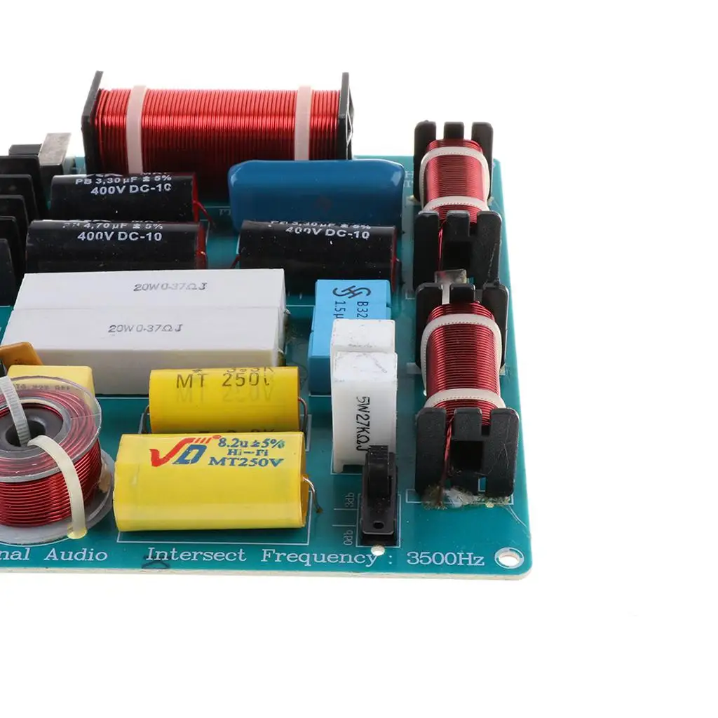 

High Quality 3 Way Audio Frequency Divider Board Loudspeaker Crossover Splitter for DIY Home Sound System