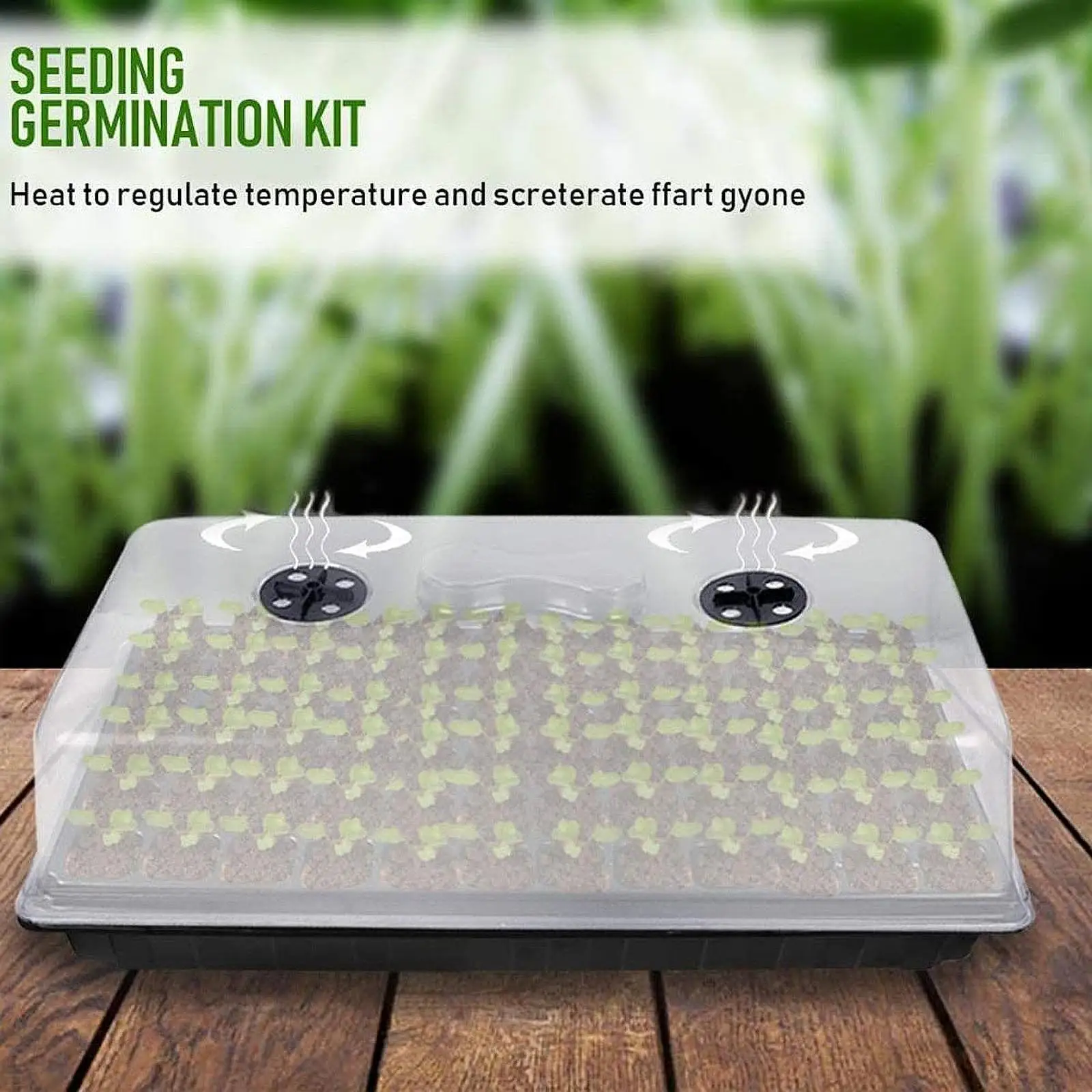 

Nursery Tray Versatile Plant Tray for Hydroponic Wheatgrass Indoor Gardening