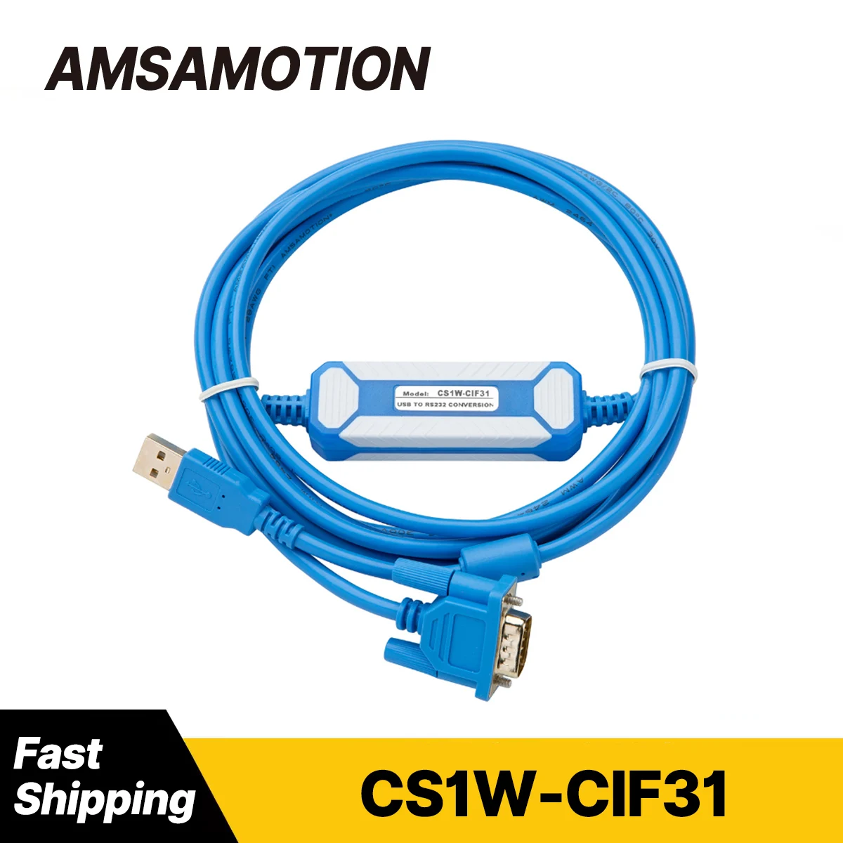 CS1W-CIF31 USB to RS232 Serial Cable Industrial USB-RS232 Adapter for Omron PLC Communication