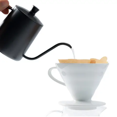 Stainless Steel Coffee Gooseneck Tea Water Coffee Pot 350ml/600ml Coffee Pot Cafe Barista Kitchen Accessories iCafilas