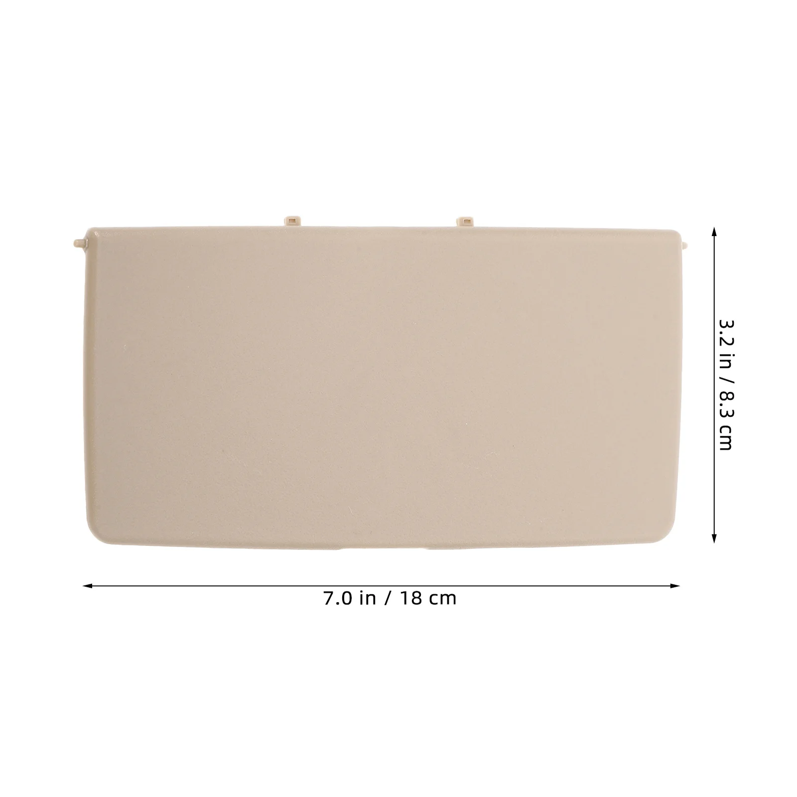 غطاء مرآة زينة بواقي من الشمس لسطح أملس للسيارة، سهل التنظيف، مناسب للسائق، جانب الركاب، ملحقات السيارة الداخلية