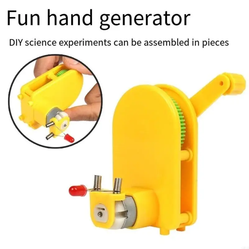 G8TA Handheld Generator Образовательный ствол, создание игрушки, эксперименты с лампочками, эксперименты с ручным управлением,