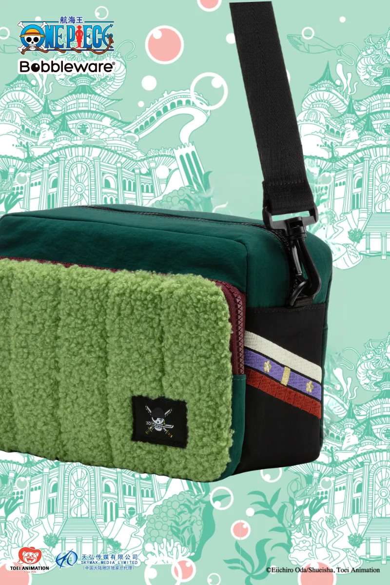 Offizielle One Piece Anime Schultertasche Luffy Zoro Chopper Umhängetasche Wasserdichte Reisetasche für Fans Sammlerstück Geschenk. – Detail 11
