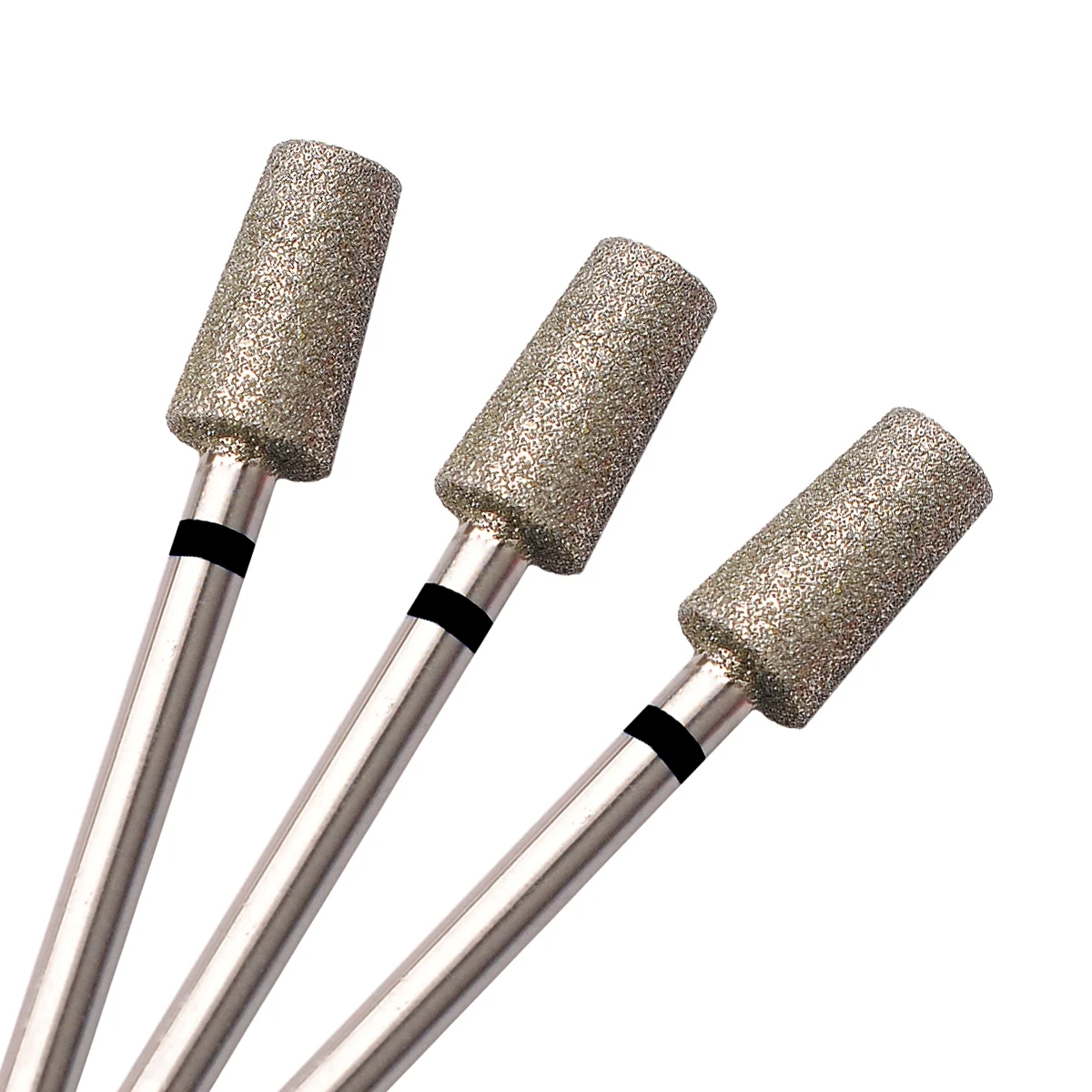 Diamond Nail Drill Bits Set for Manicure Pedicure Acrylic Gel Removal Cuticle Care Electric File Grinding Head Polishing Tool