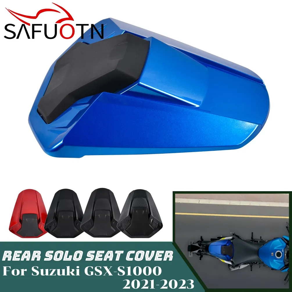 

GSX-S1000 GSXS1000 Passenger Pillion Rear Seat Cover For Suzuki GSX-S GSXS 1000 2021 2022 2023 Motorcycle Solo Fairing Cowl