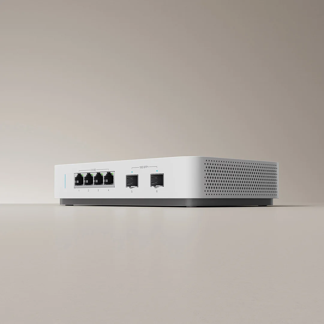 NEW Xiaomi Mi 10G Ethernet Switch 4Γ2.5G+2Γ10GMbps Mini Network Switches VLAN Ethernet Splitter Lan Router 6 Ports Hub Switch