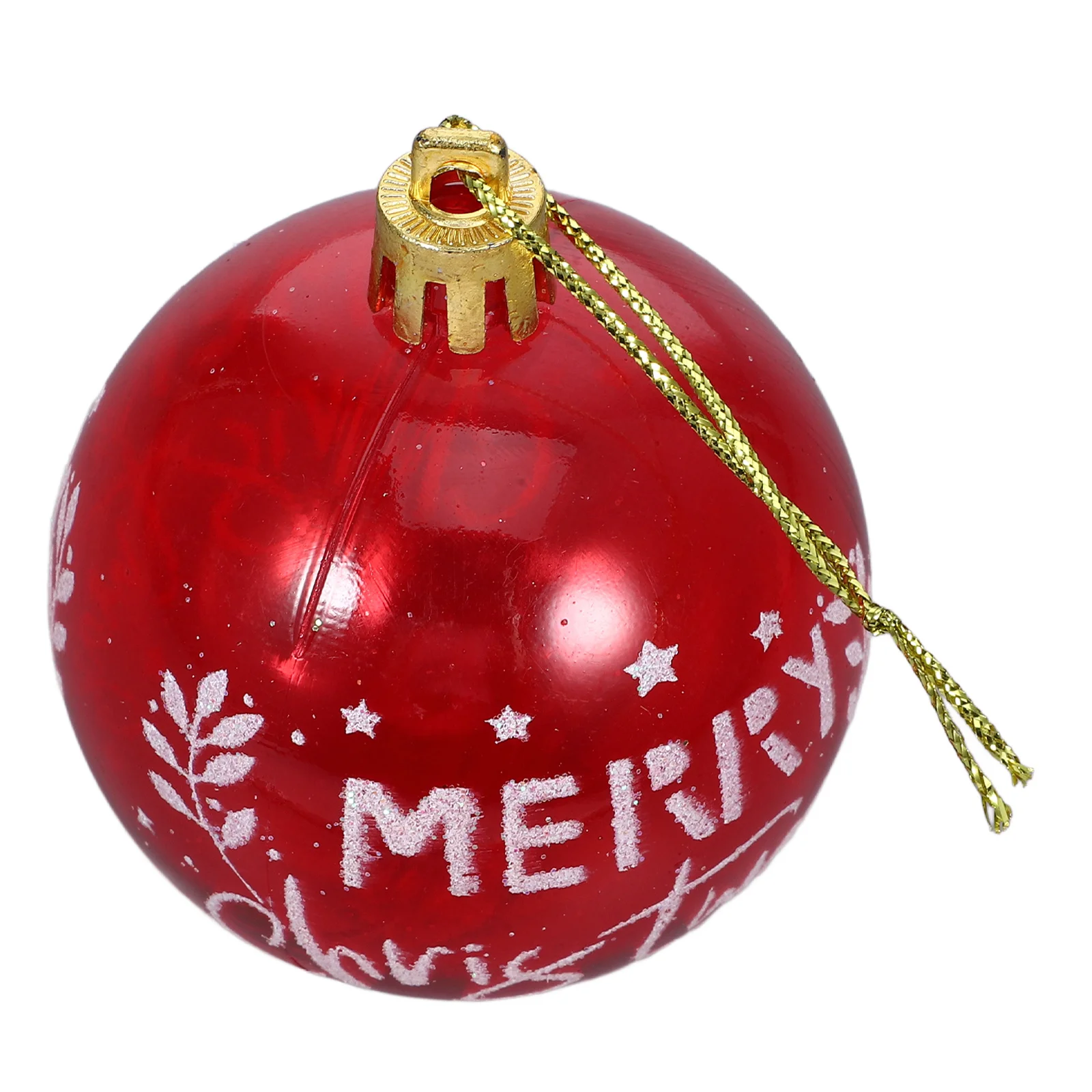 

Shatterproof Christmas Ornament Balls Tree Hanging Ornaments for Red Decorative