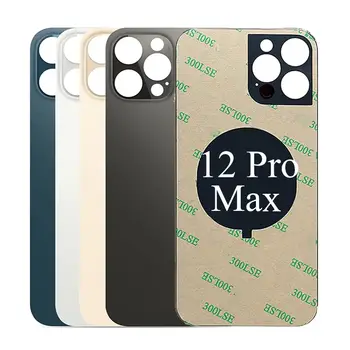 Zadní sklo + lepidlo 3M pro iPhone 12 Pro-12 Pro Max Zadní kryt Sklo Rychlá výměna Pouzdro Kryt baterie Zadní sklo s velkým otvorem 10 nejlepší prodej Apple iPhone 12 - №6