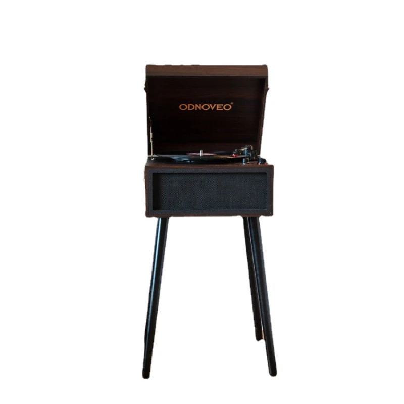 GZ Floor Multi-Function Vinyl Record Player Radio Gift Bluetooth Audio Phonograph