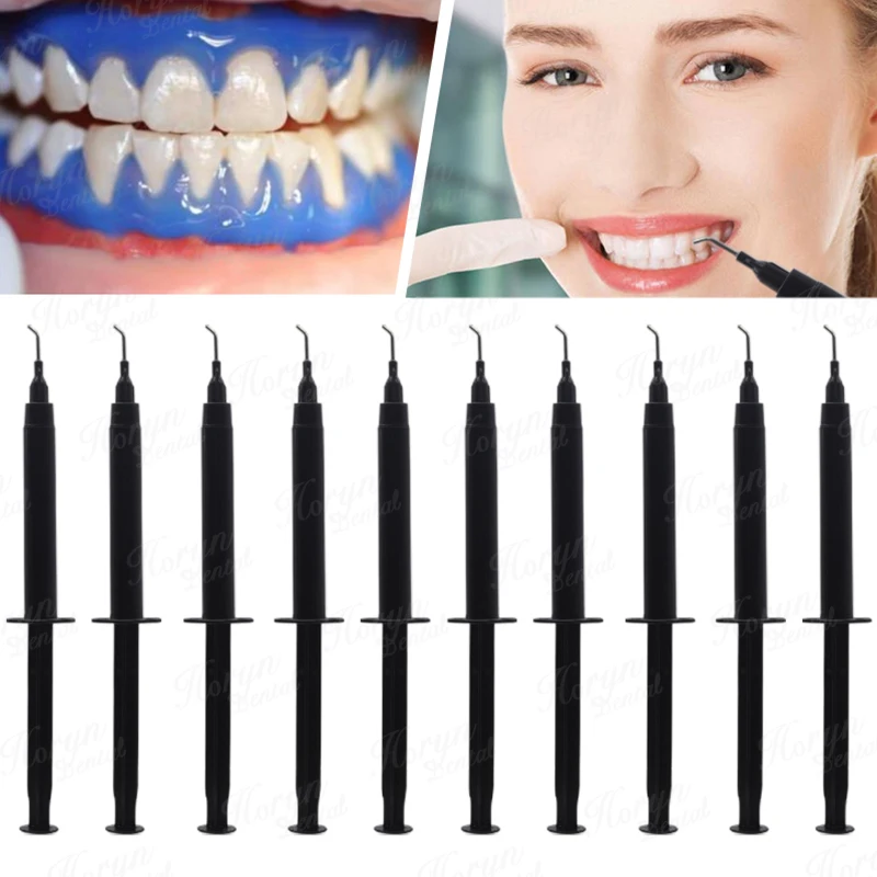 10pcs Professional Teeth Whitening Gingival Barrier /Dental Gum Dam Teeth Whitening Gum Protector Gel 3ml