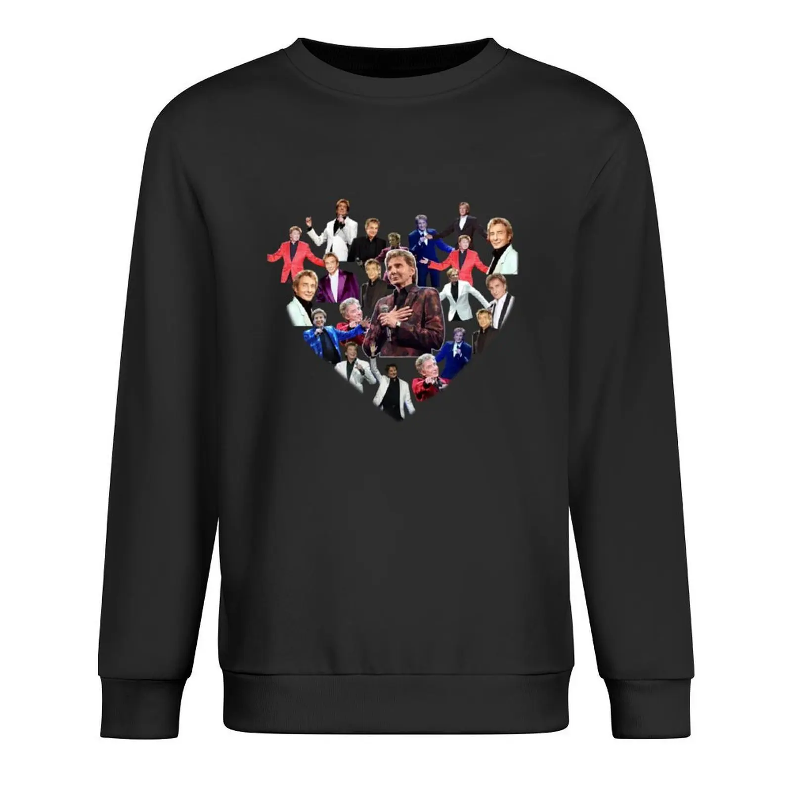 

Barry Manilow Heart Classic Guys Tee American singer Gift and Women Pullover tracksuit men's sweatshirt