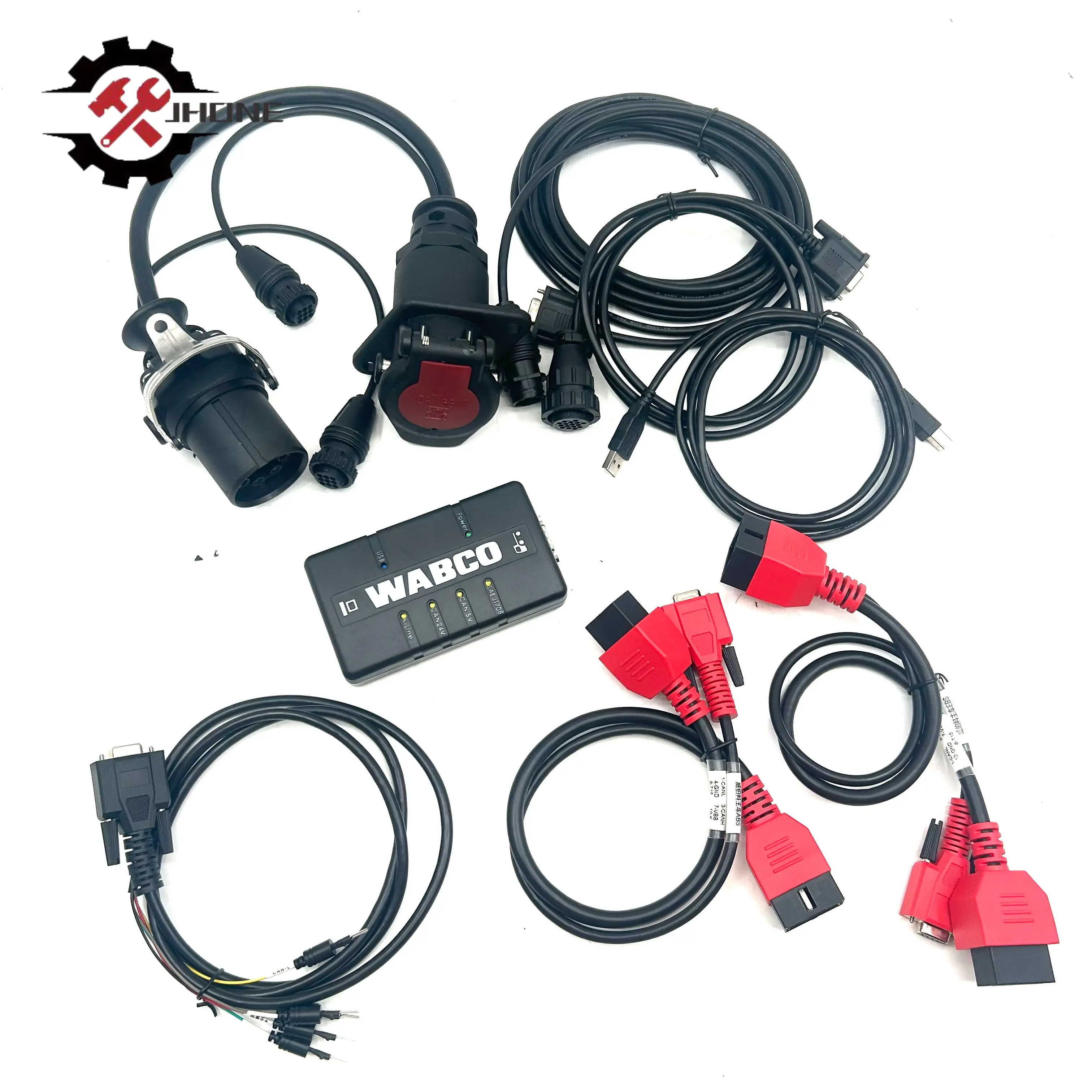 For WABCO DIAGNOSTIC KIT (WDI) WABCO Interface Heavy Duty Truck Scanner Tool Trailer and Truck OBD2 Diagnostic KIT