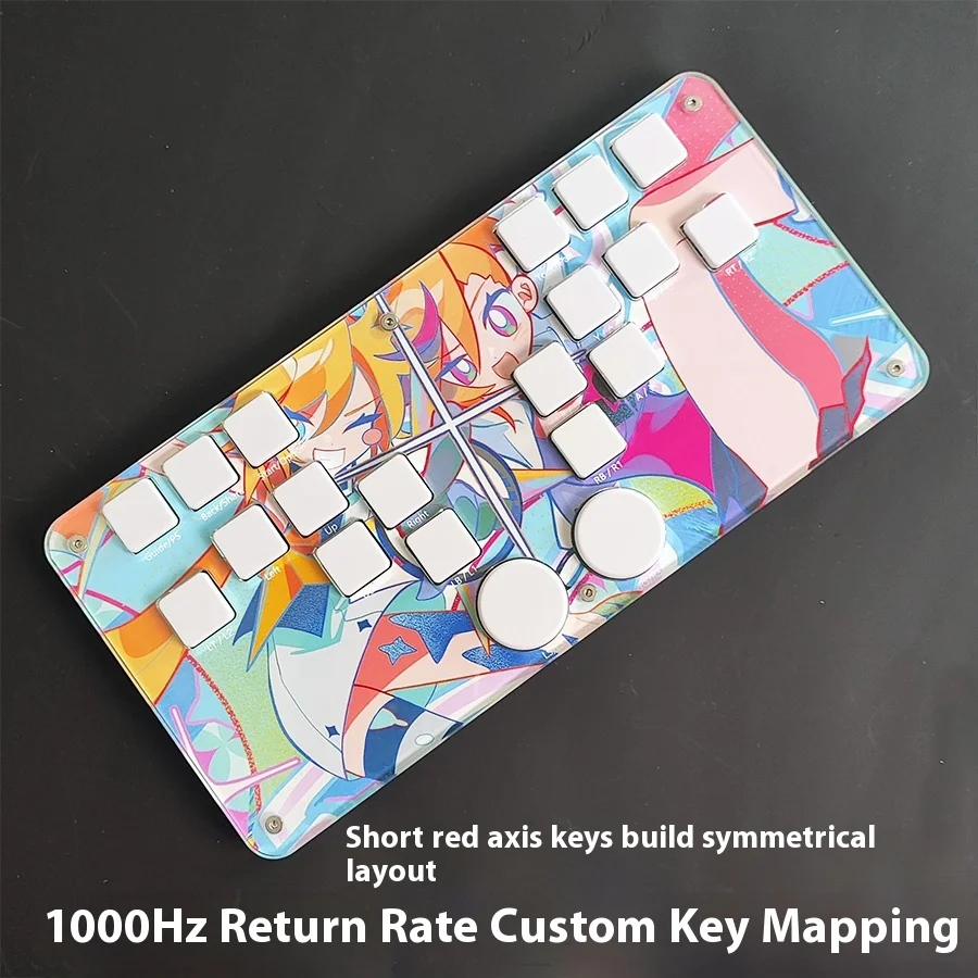 DJMAX Low Profile Switches Music Game Keyboard Mechanical Keyboard For OSU Phigros Music Game Peripherals Game Controller