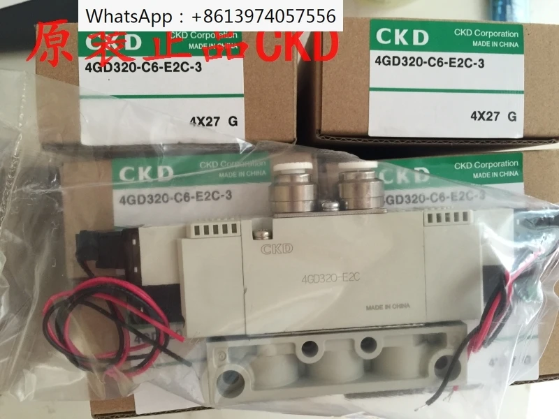 

CKD solenoid valve 4GD329-C6-E2C-3/4GD329-C8-E2C-3/4GD329-08-E2C