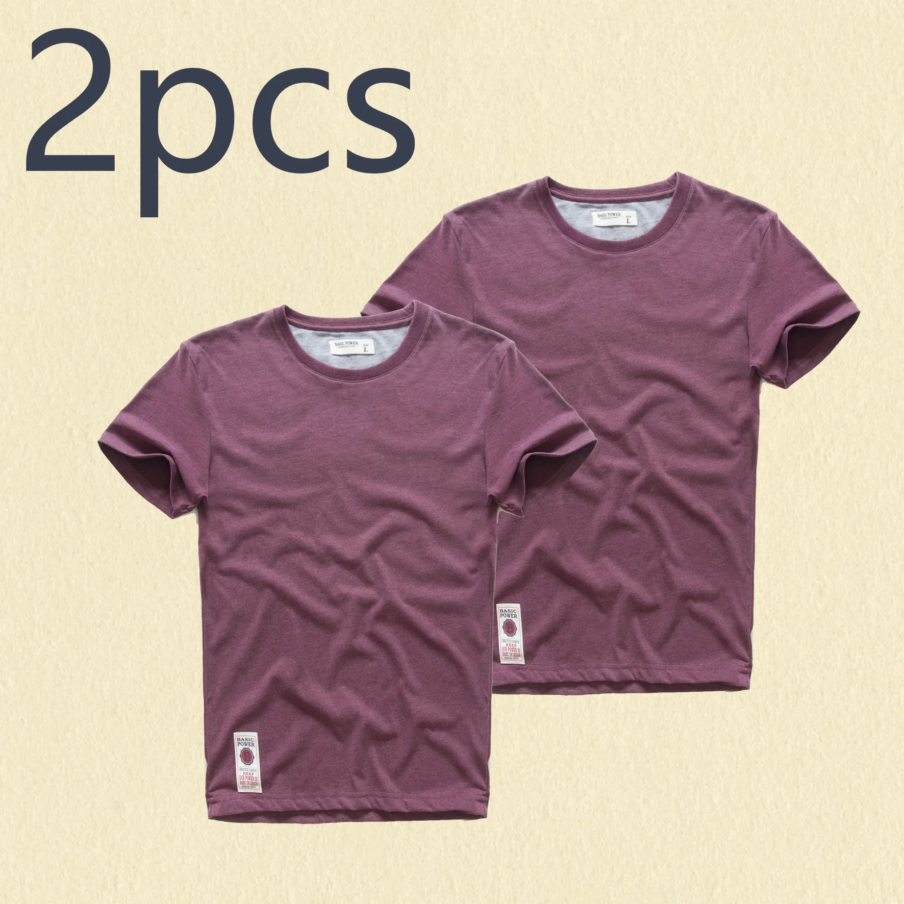 

Men's T-shirts Men's clothing High quality Causal Basic Oversized T shirt Male streetwear crewneck Graphic Short sleeve tee Tops
