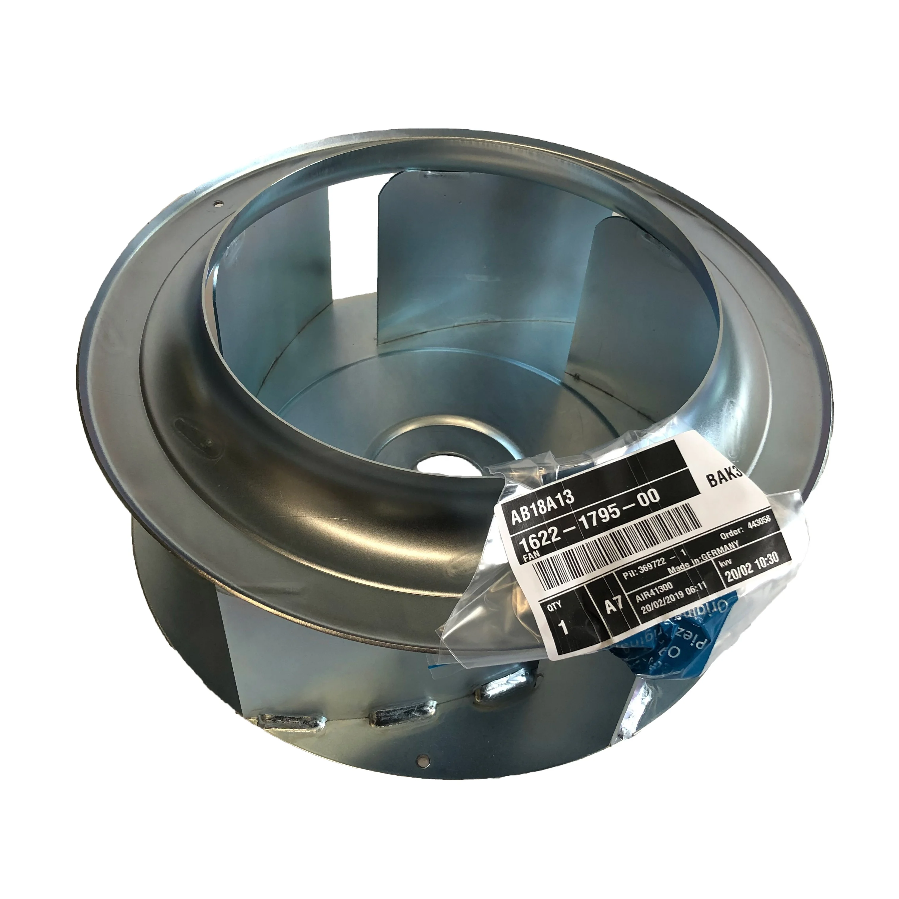 

Original 1622179500 Fan Fits Atlas Screw Centrifugal air Compressor 1622-1795-00 Fan Assembly 1622 1795 00