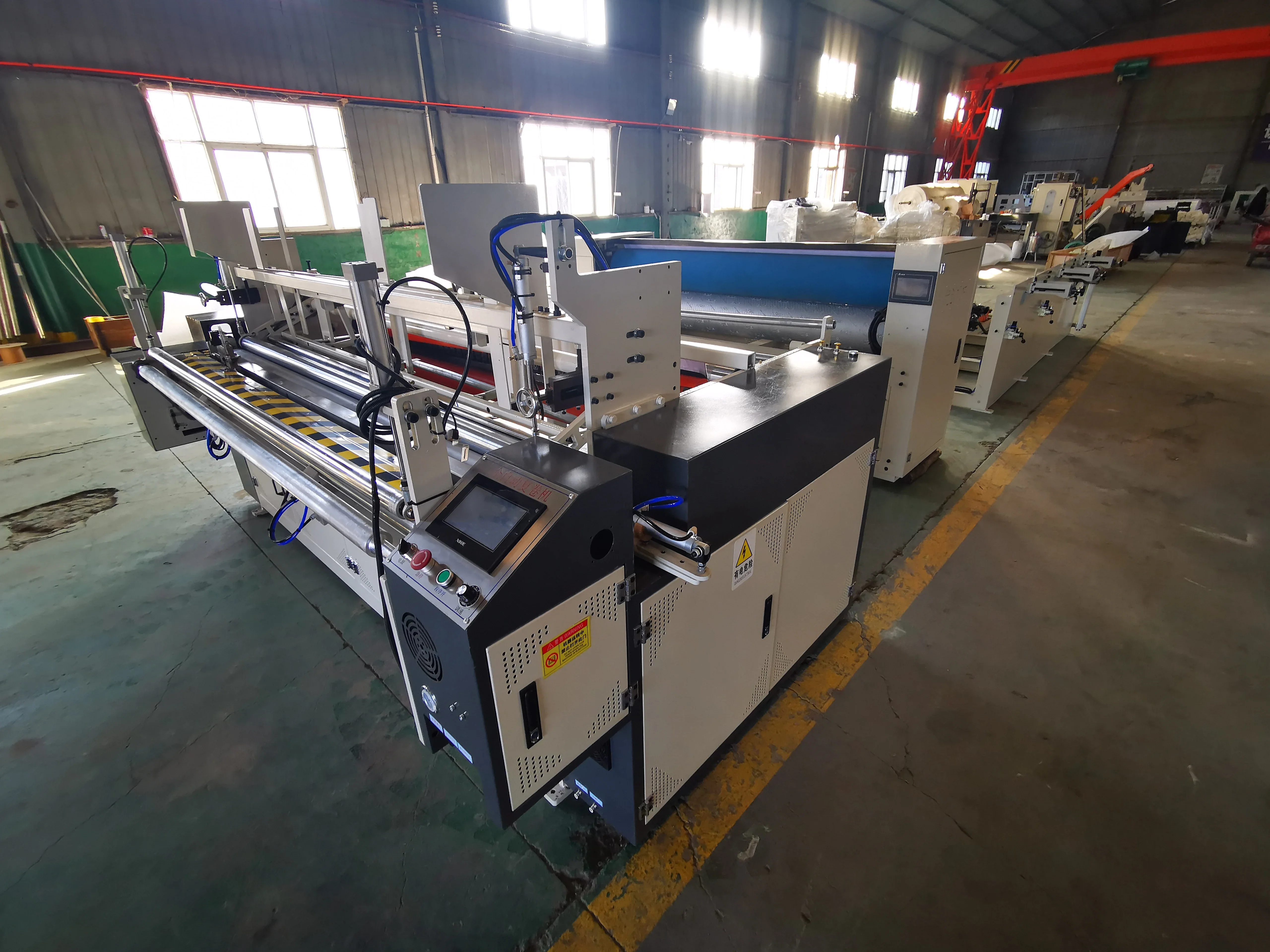 YG Customized Multi-Language Toilet Paper Making Machine New Business Idea Production Equipment With PLC Bearing Motor Core Comp