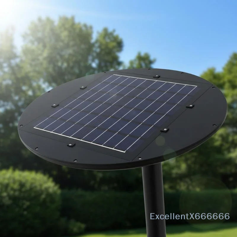 Solar Powered LED Courtyard Light With IP65 Waterproof And Long Lasting Battery Perfect For Garden Patio Backyard Outdoor