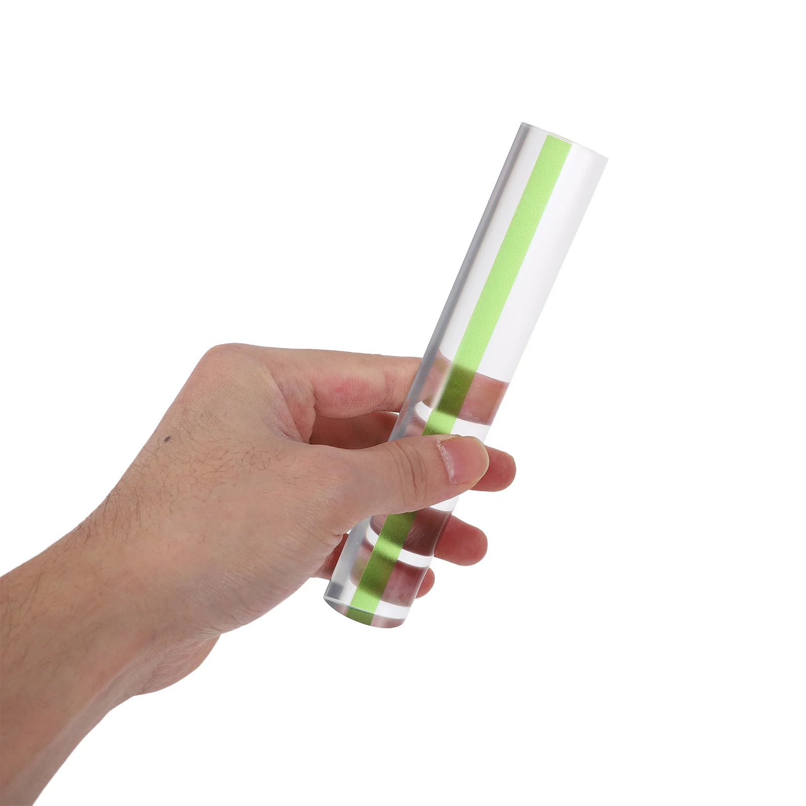 

Handheld Magnifier Ruler Acrylic Clear Reading Aid for Small Text Measurement Precision Tool for Students Hobbyists Office