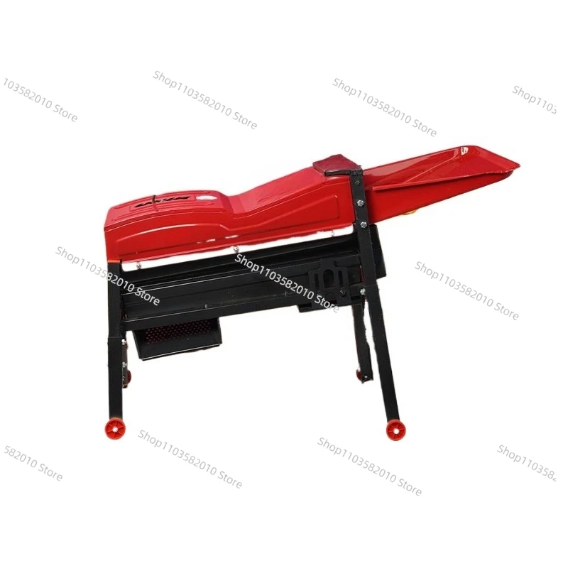 Electric Grain Huller Machine, Corn Maize Thresher & Soybean Peeler for Wheat Peanuts Crops, Agricultural Processing Equipment