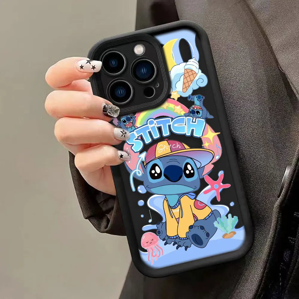 Disney anioł Lilo ścieg etui na telefon Samsung Galaxy S24 S23 S22 S21 FE PLUS NOTE 20 ULTRA miękkie silikonowe etui Funda etui