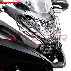 Tampa dianteira da grade do farol, acessórios da motocicleta, se encaixa para HONDA NC750X, protetor decorativo, 2021, 2022, 2023, 2024, NC 750X 6 principais vendas protetor farol honda nc750x - №5