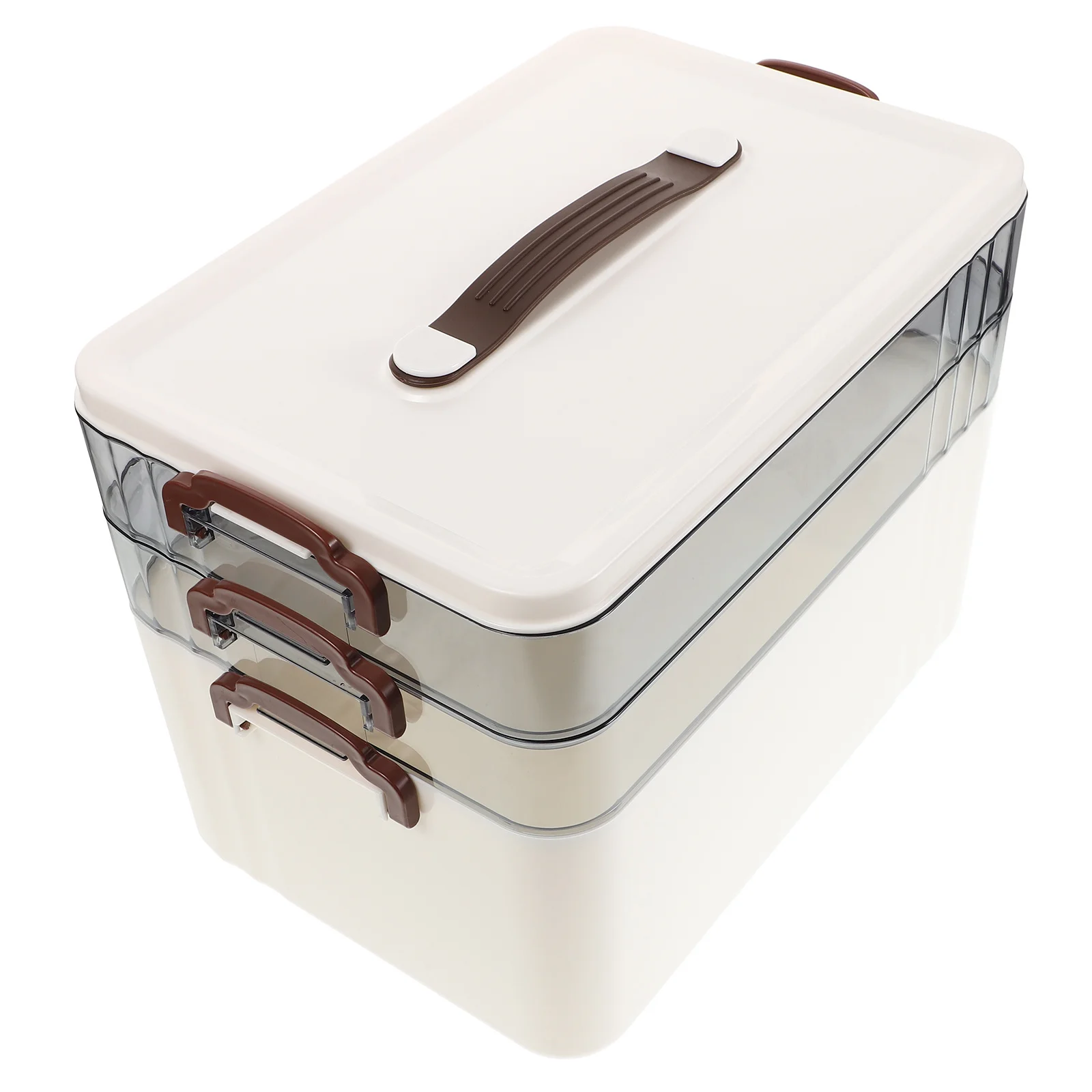 

Большой вместительный ящик для хранения бытовых лекарств, многослойный дизайн, легкий доступ, компактный, безопасный для путешествий, запираемый органайзер