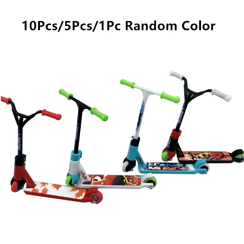 Finger Skateboards Mini Skate Park Ramp Sets Finger Scooter Fingertip Bikes Fingerboard Extreme Sport Deck Novelty Toys