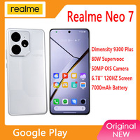 Original Realme Neo 7 Mobile Phone 7000mAh Battery Dimensity 9300+ 50.0MP Camera 6.78\