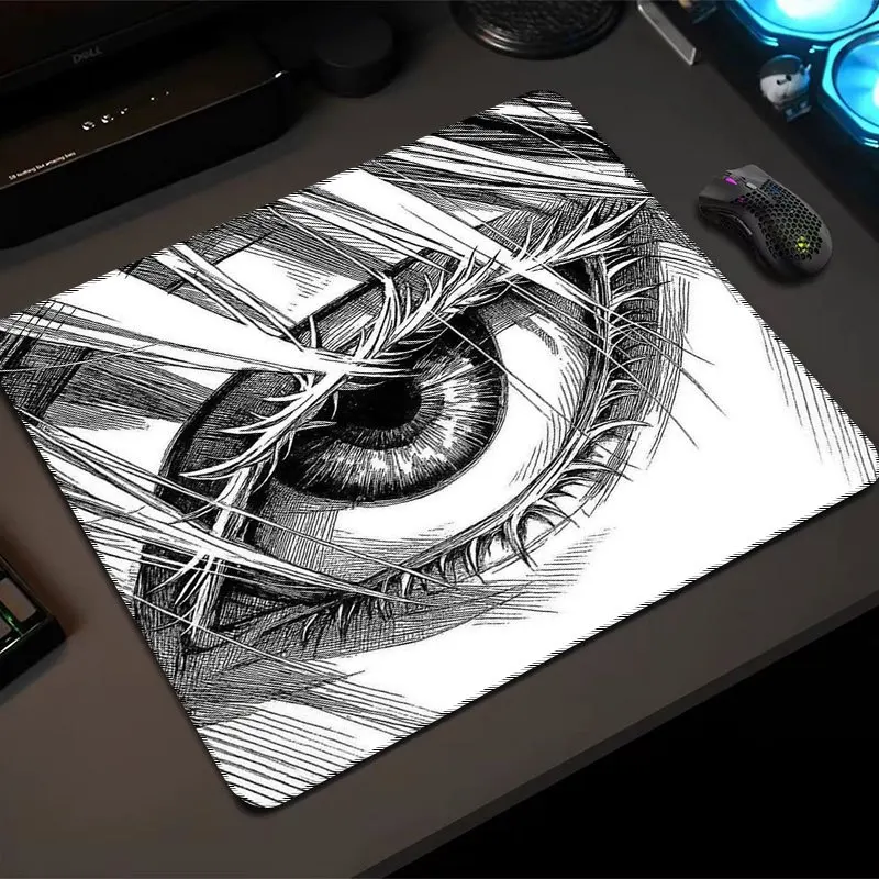 Brand Premium Gaming Mousepad 17.72X15.75 Inch Stitched Edge Ultra Fine Surface Desk Keyboard Mat