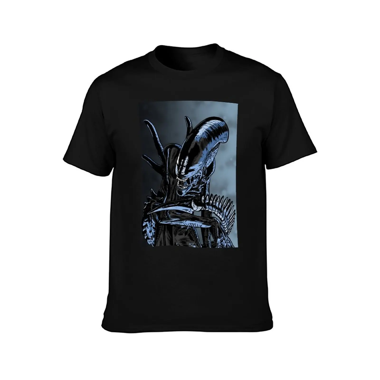 Xenomorph T-Shirt Plus Size Summer Short Sleeve T-Shirt