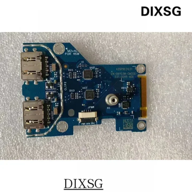 FORNew Original GDL55 For Dell G15 5515 5511 5510 USB IO Power Button Board Switch Panel LS-K663P 08Y03 W.