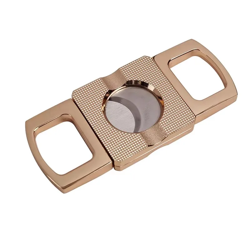 

Портативный металлический резак для сигар, острый гильотинный резак для сигар, ножницы для сигар из нержавеющей стали для путешествий на открытом воздухе, аксессуары для кубинских сигар