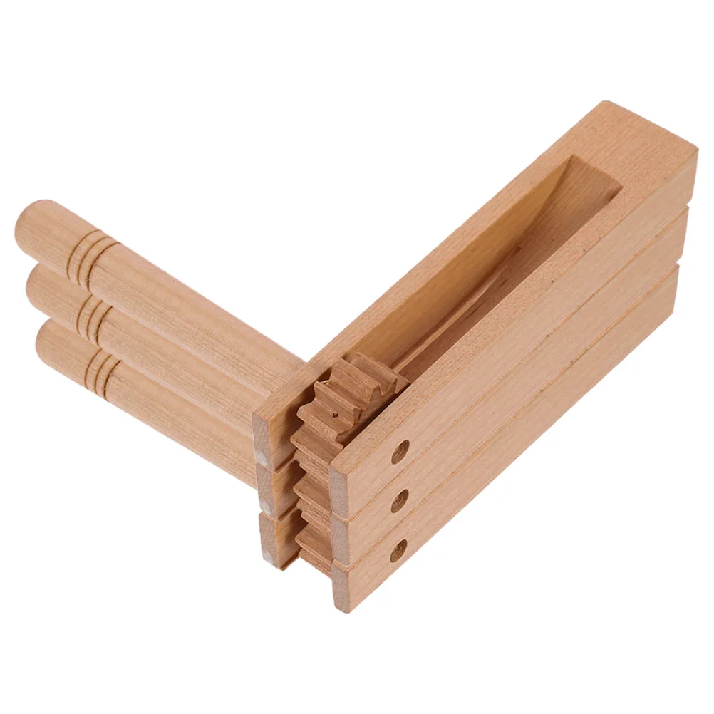 3 Pcs Make Decision Soundboard Child Clapper 1500X1400X170CM Wooden Long Handle Castanet Percussion Instrument
