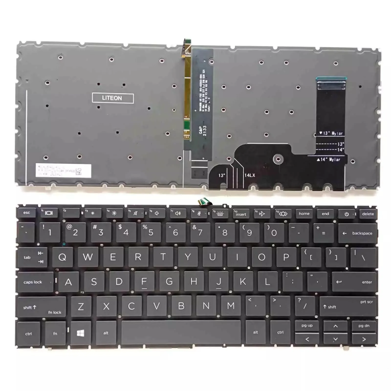 New Laptop Keyboard US FOR HP ProBook 440 G9 445 G9 Black With Backlit