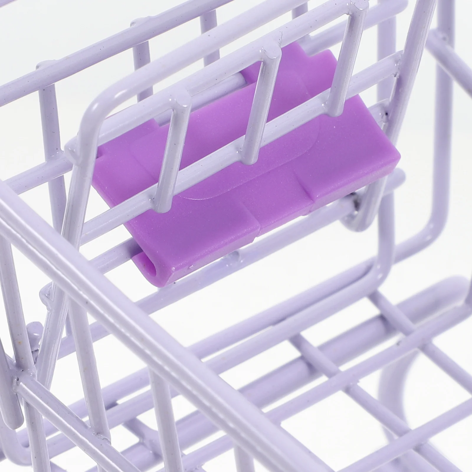 سلة تسوق صغيرة متعددة الوظائف عربة تسوق معدنية مصغرة للأطفال عربة يد ديكور صغيرة للسوبر ماركت #5