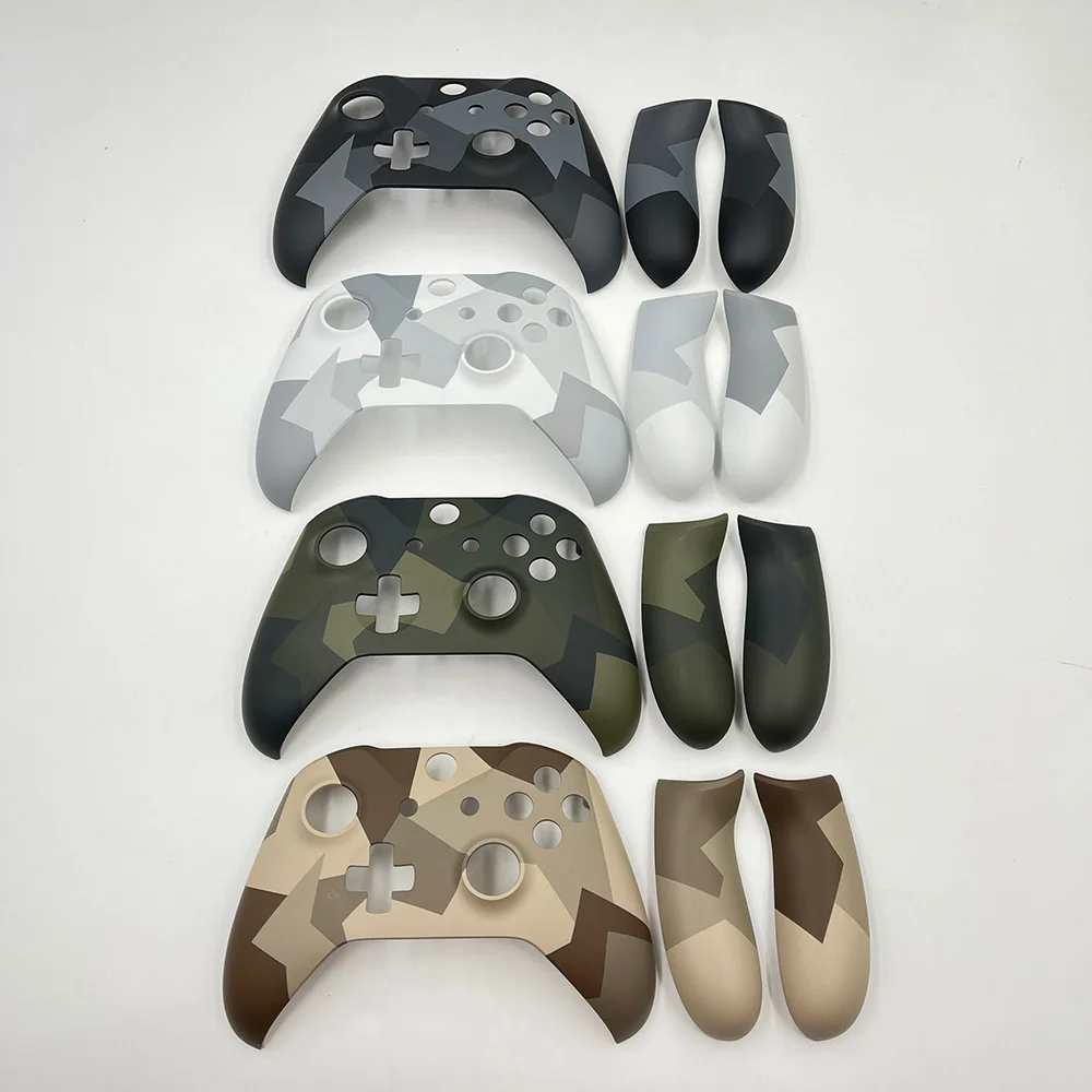 لوحدة التحكم النحيفة لجهاز Xbox One، غطاء حماية بديل للغطاء الأمامي وقبضة اليد لجهاز Xbox One S