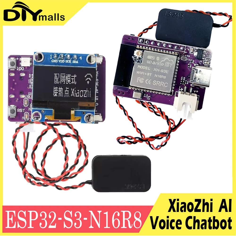 MINI ESP ESP32 S3 N16R8 Entwicklungsboard Xiaozhi KI-Sprachdialog-Robotermodul 0,96 Zoll OLED-Bildschirm Typ-C-Schnittstelle für DIY – Detail 1