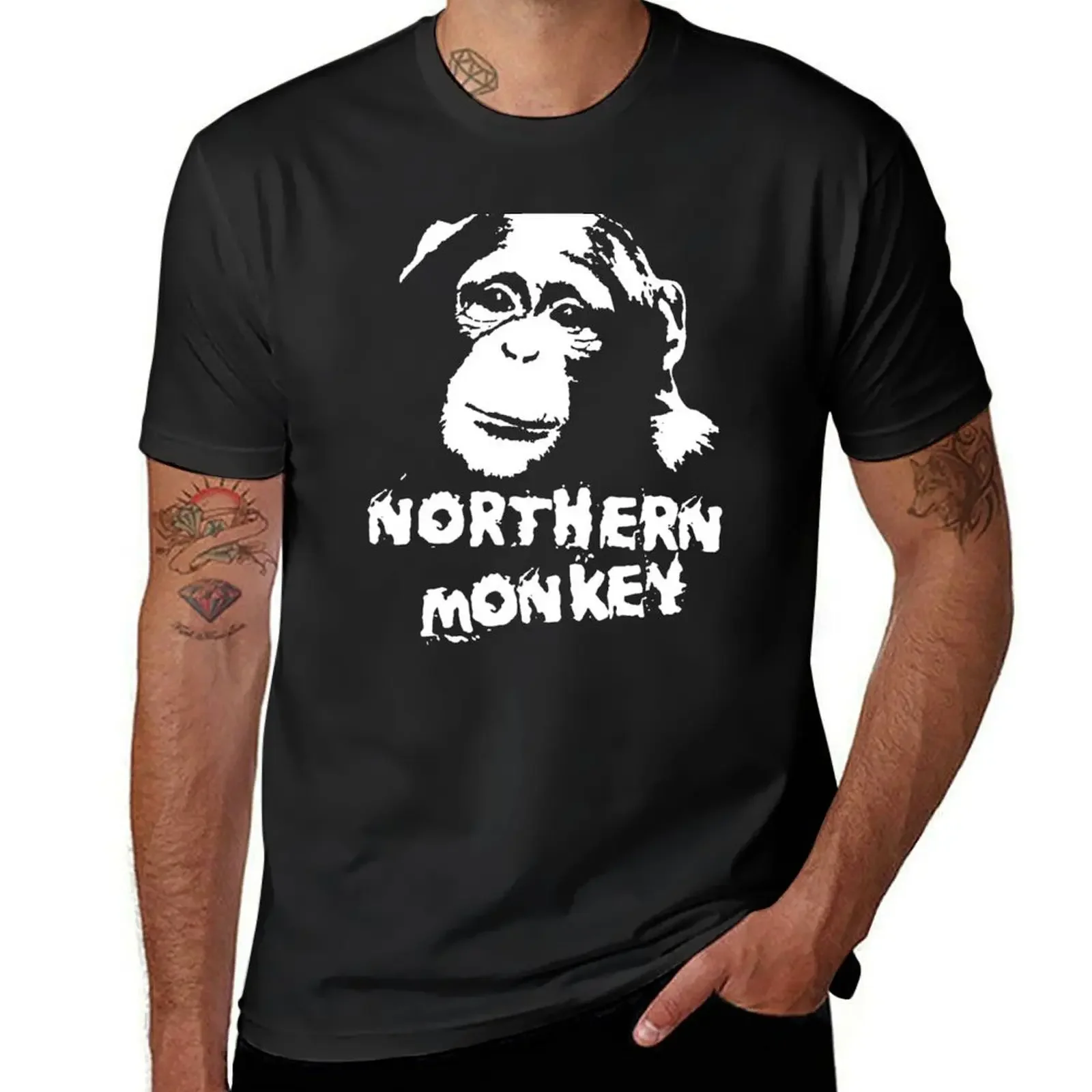 

Northern Monkey T-Shirt T-shirts man luxury clothing labubu luxury t-shirt t shirt men 100℅ cotton