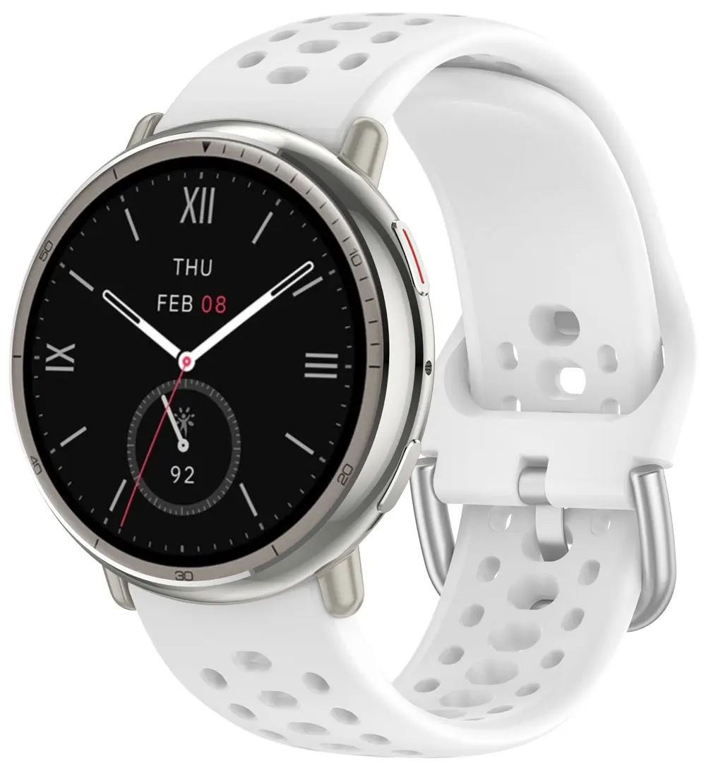Sport Silikon Armband Für Amazfit Active 2 Original atmungsaktive Armband Intelligente Correa Amazfit Active 2 Armband zubehör – Detail 15