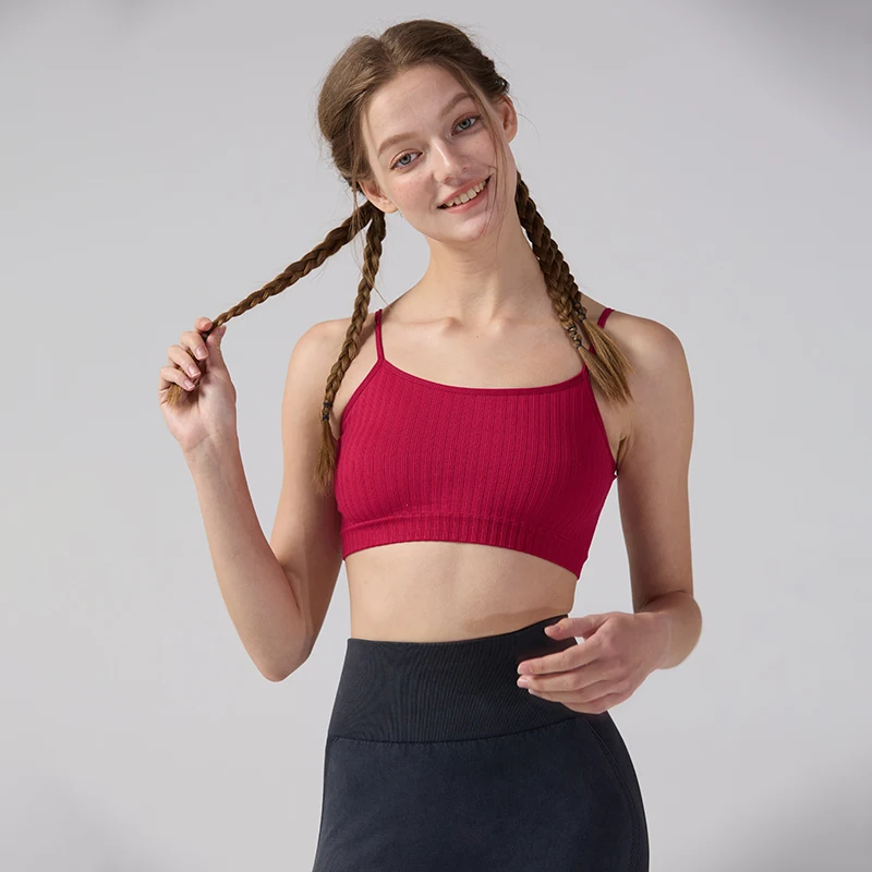

Shock Proof Sports Yoga Bra for Women Fitness Gym Wear Female High-elastic Nylon Thread Underwear Tight Corsets Sports Wear