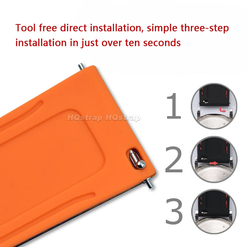 20 piezas/4 Uds. Pasadores de reloj de liberación rápida, banda de 1,8mm de diámetro, barras de resorte de acero inoxidable 12 13 14 15 16 17 18 19 20 21 22 24mm