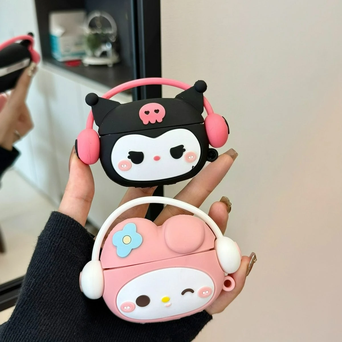 For Realme Buds T310 Bags Cartoon Headphone Silicone Case Protective Earphone Cover fundas for Realme Buds T300 Covers