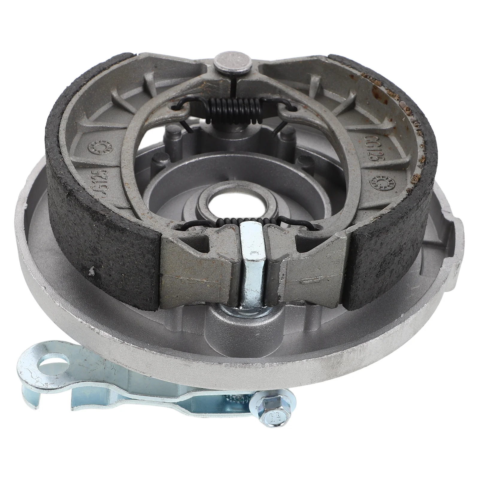 Osłona hamulca bębnowego ATV, wytrzymały metalowy ochraniacz do quada piaskowego 125-250cc, osłona piasty hamulca przedniego koła.